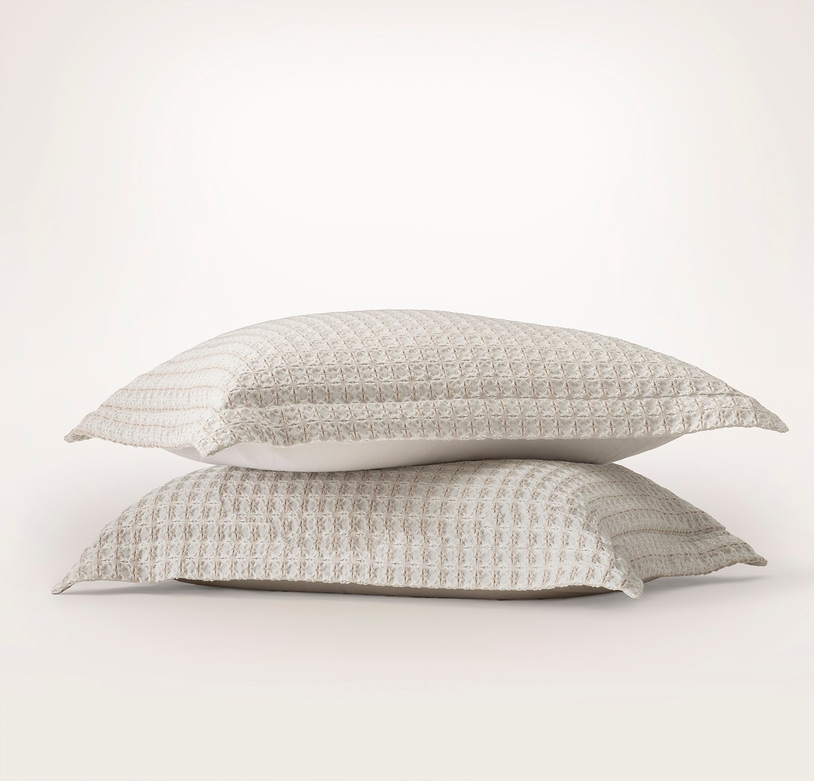Mosaic Waffle Duvet Sham Set