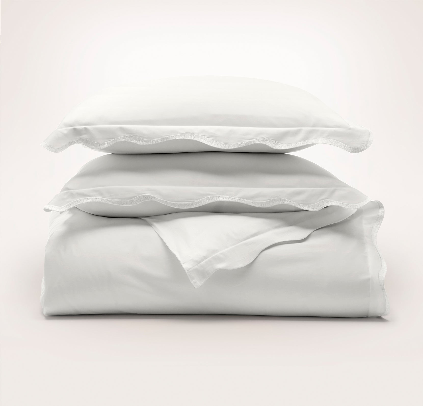 Percale Embellished Duvet Set