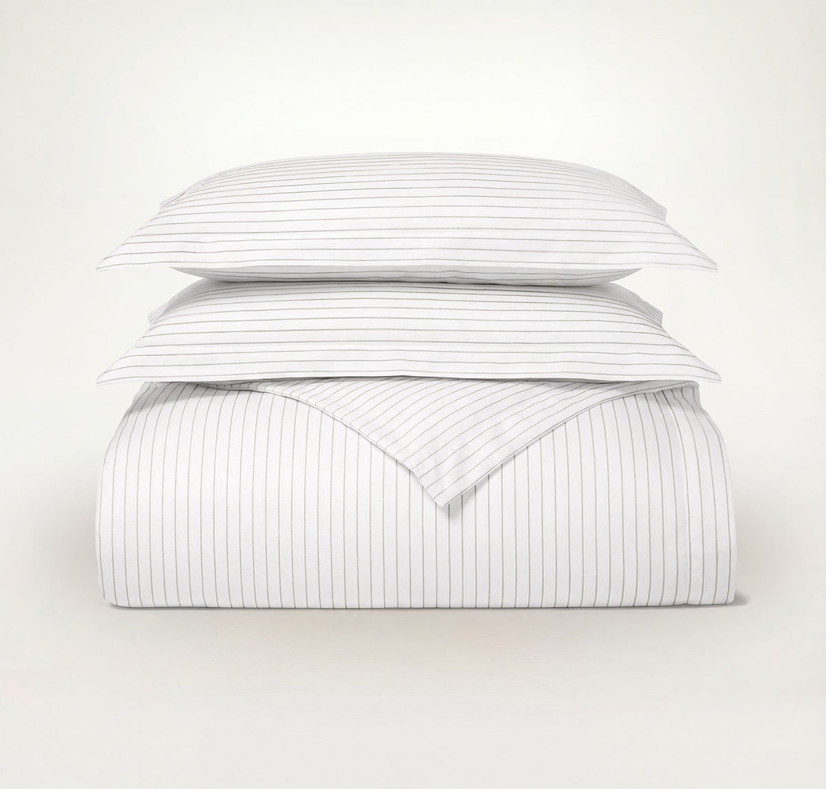 Percale Hemmed Duvet Set
