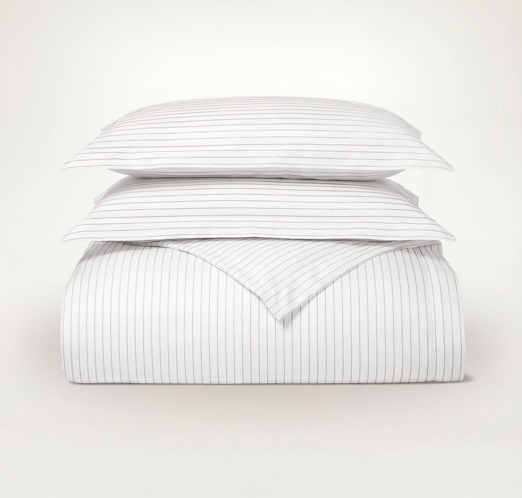 Percale Hemmed Duvet Set