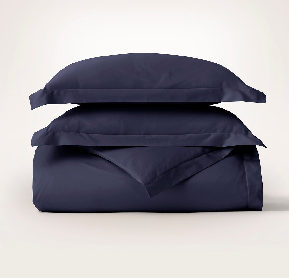 Percale Hemmed Duvet Set