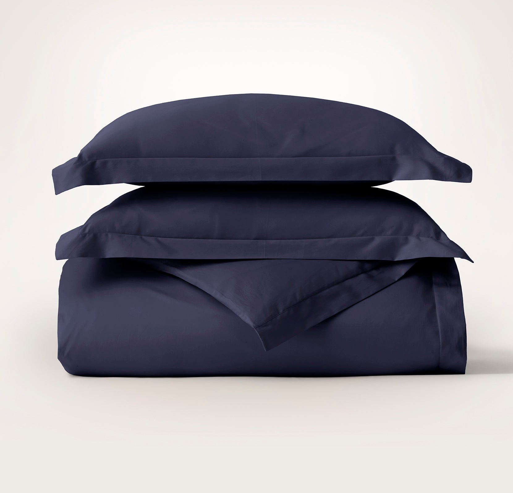Percale Hemmed Duvet Set