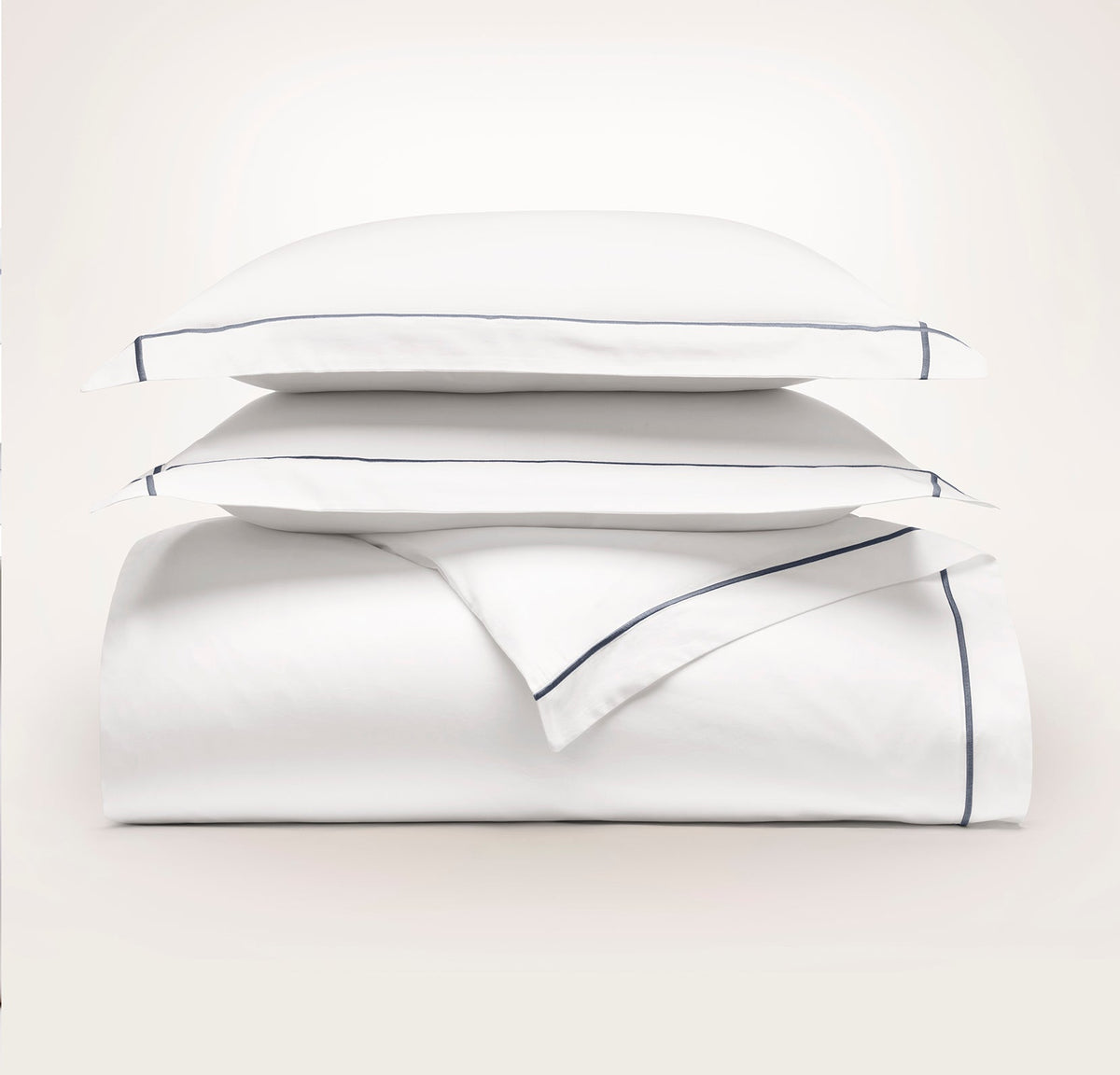 Percale Embellished Duvet Set