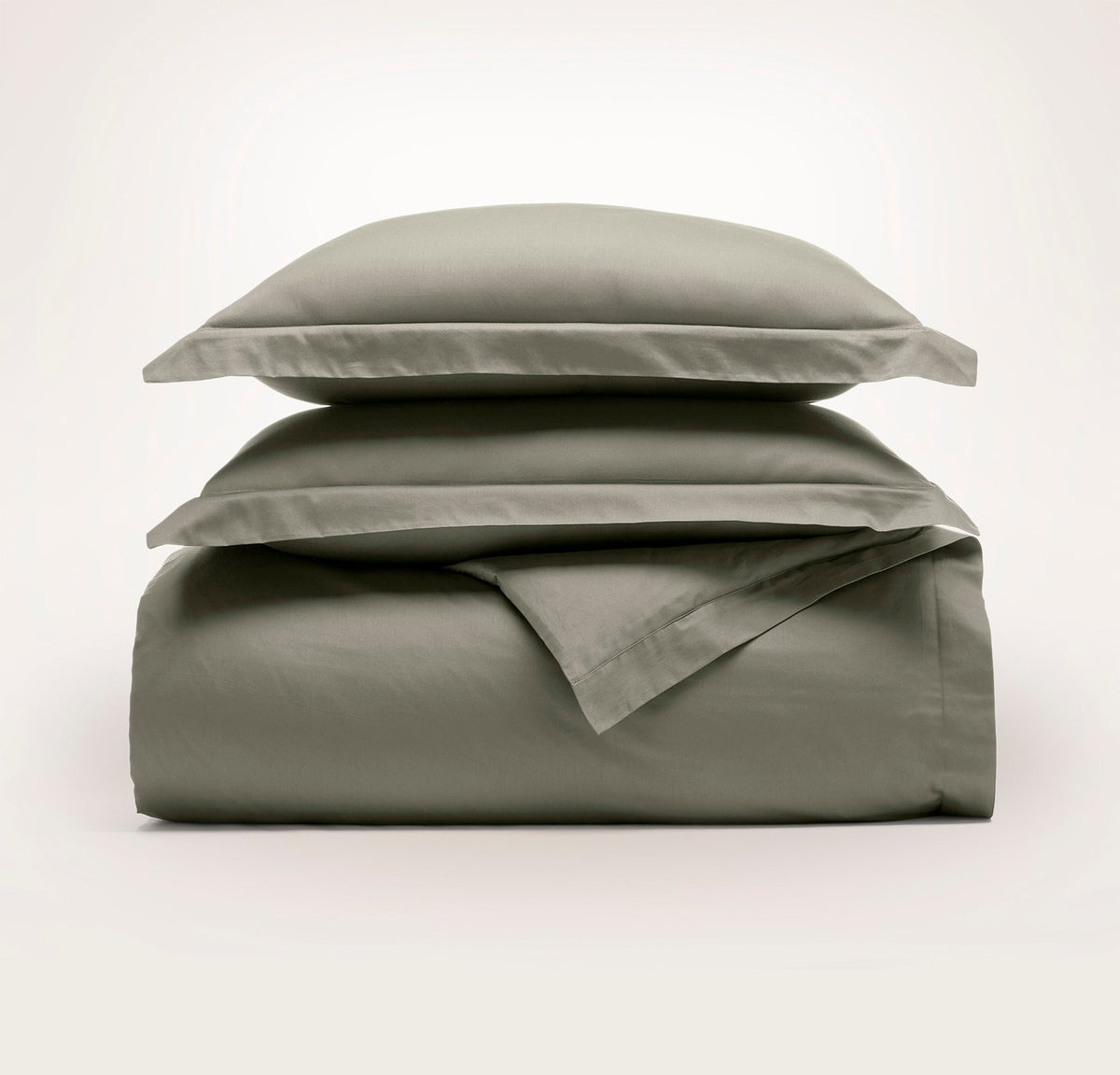 Percale Hemmed Duvet Set
