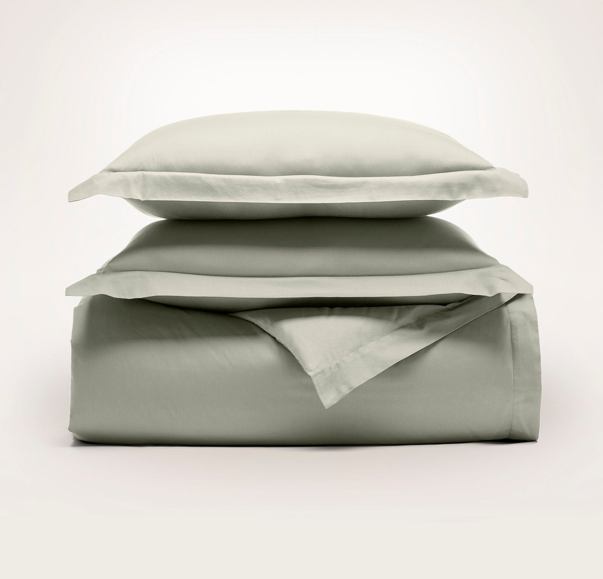 Percale Hemmed Duvet Set