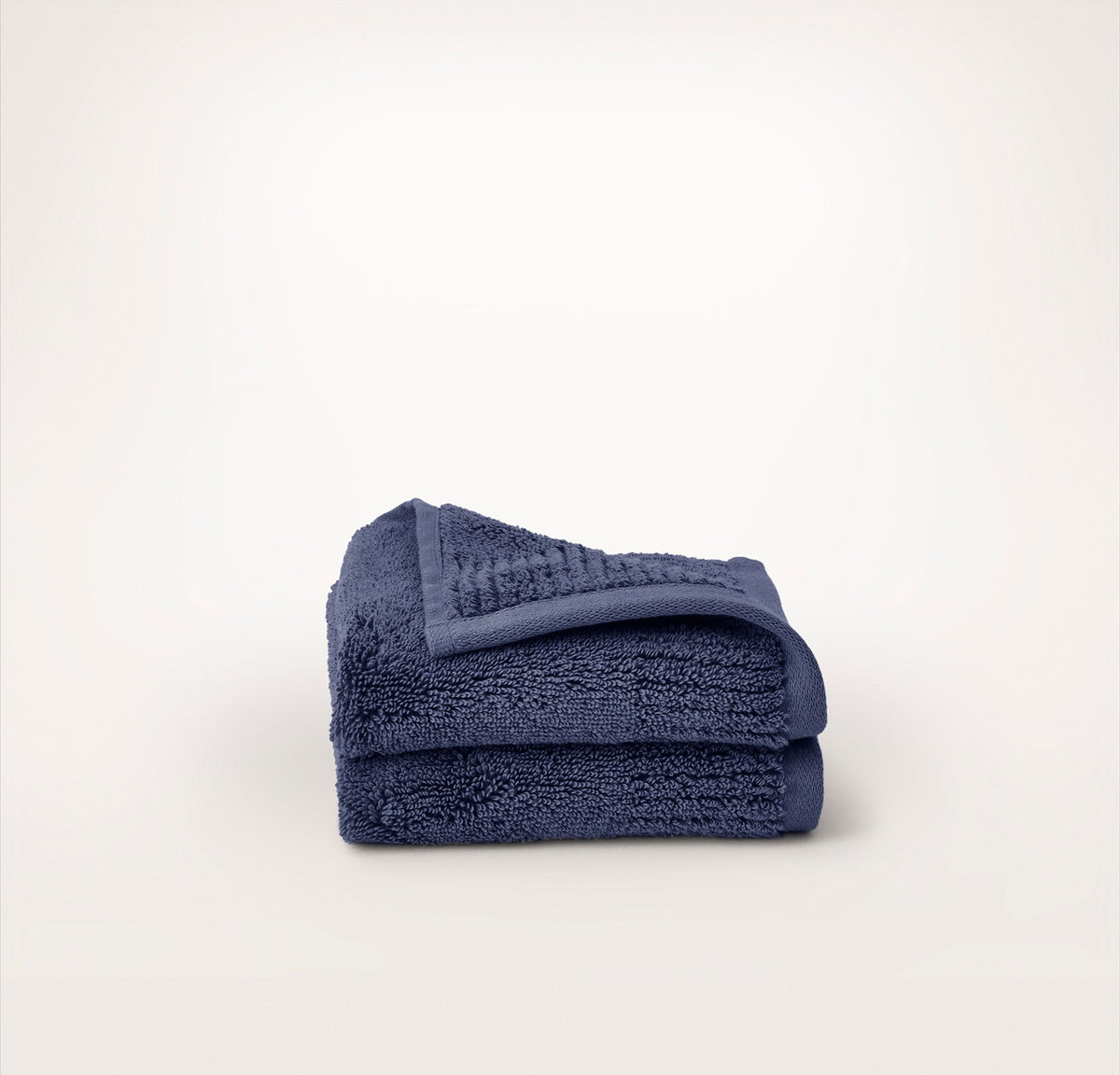 Turkish Ultra Plush Washcloths (Pair) - Coastal Navy