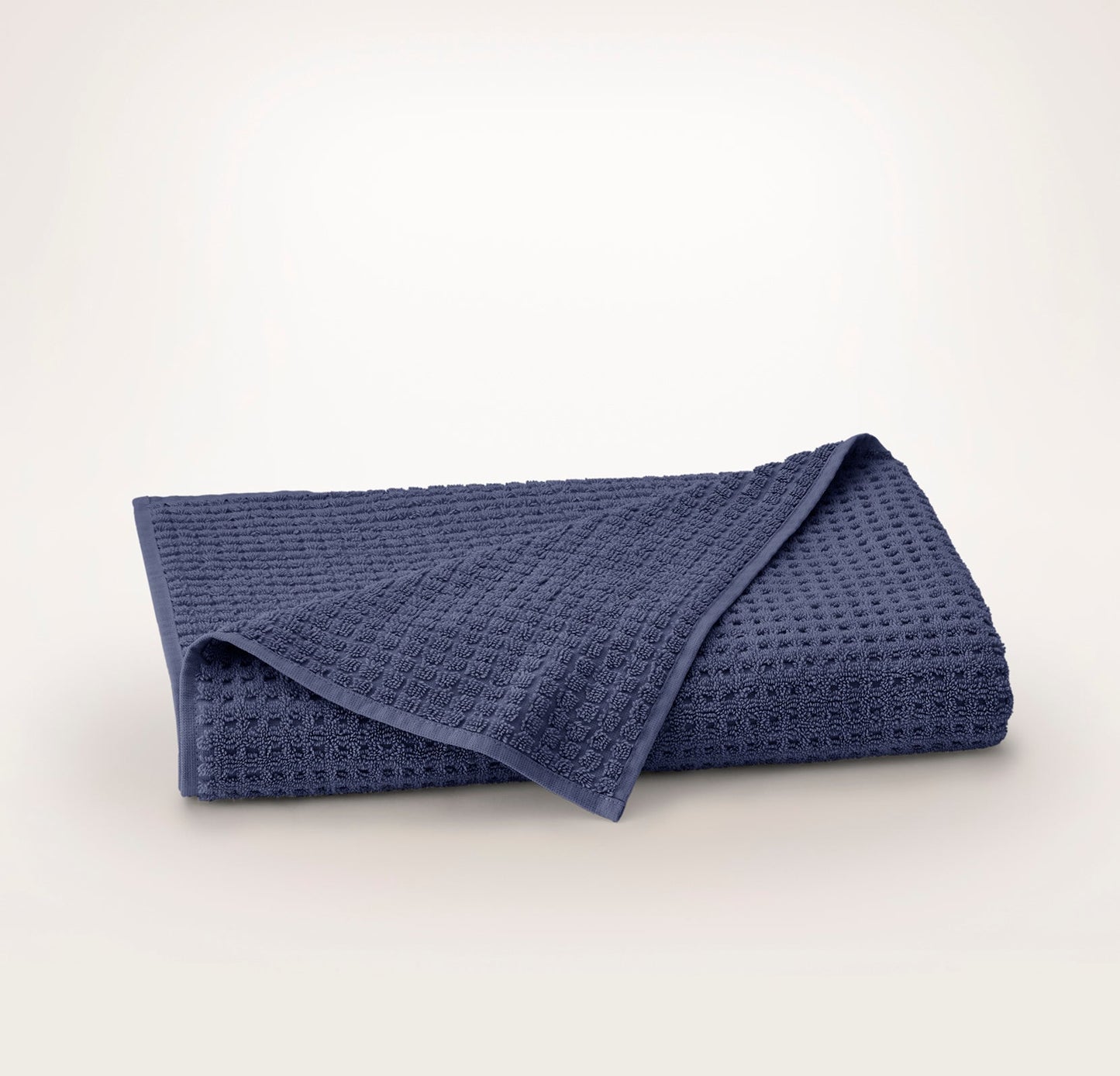 Turkish Waffle Bath Sheet - Coastal Navy
