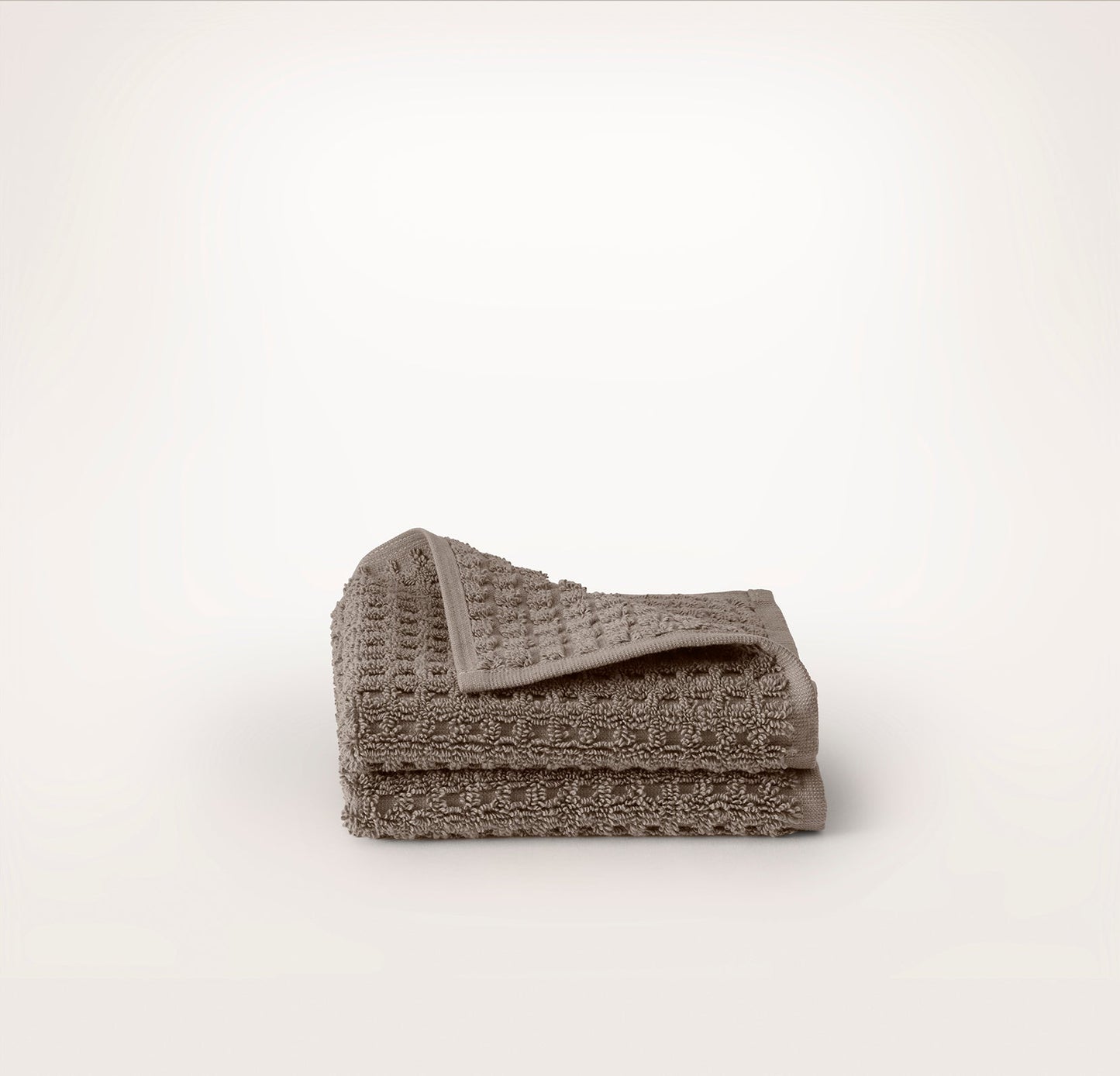 Turkish Waffle Washcloths (Pair) - Walnut