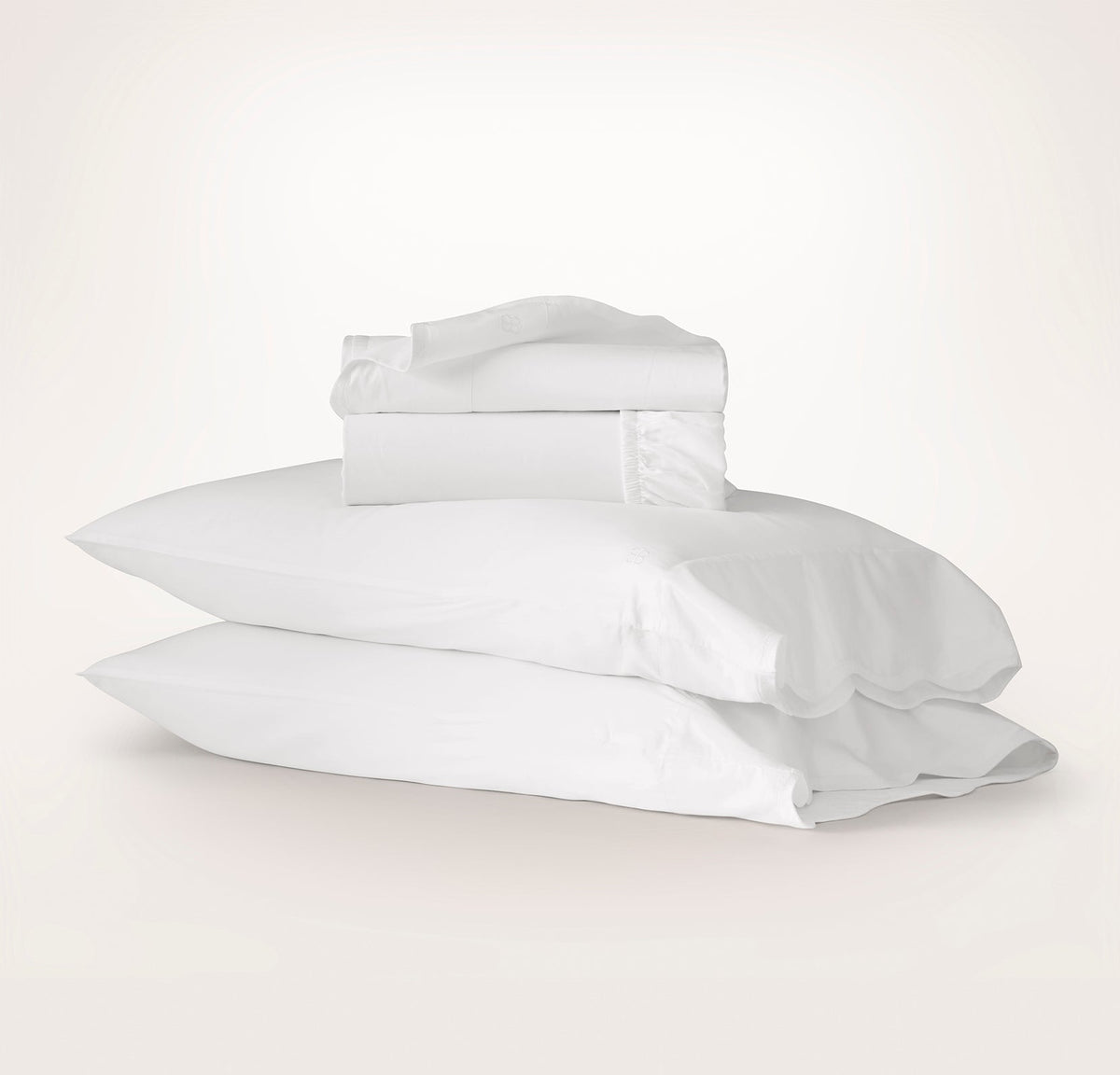 Percale Embellished Sheet Set